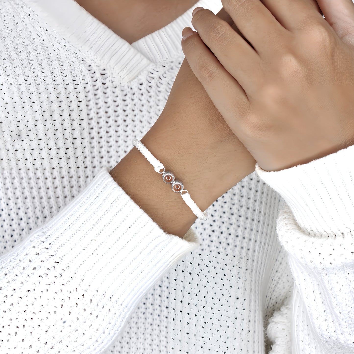 pulsera de cuerda de doble proyección