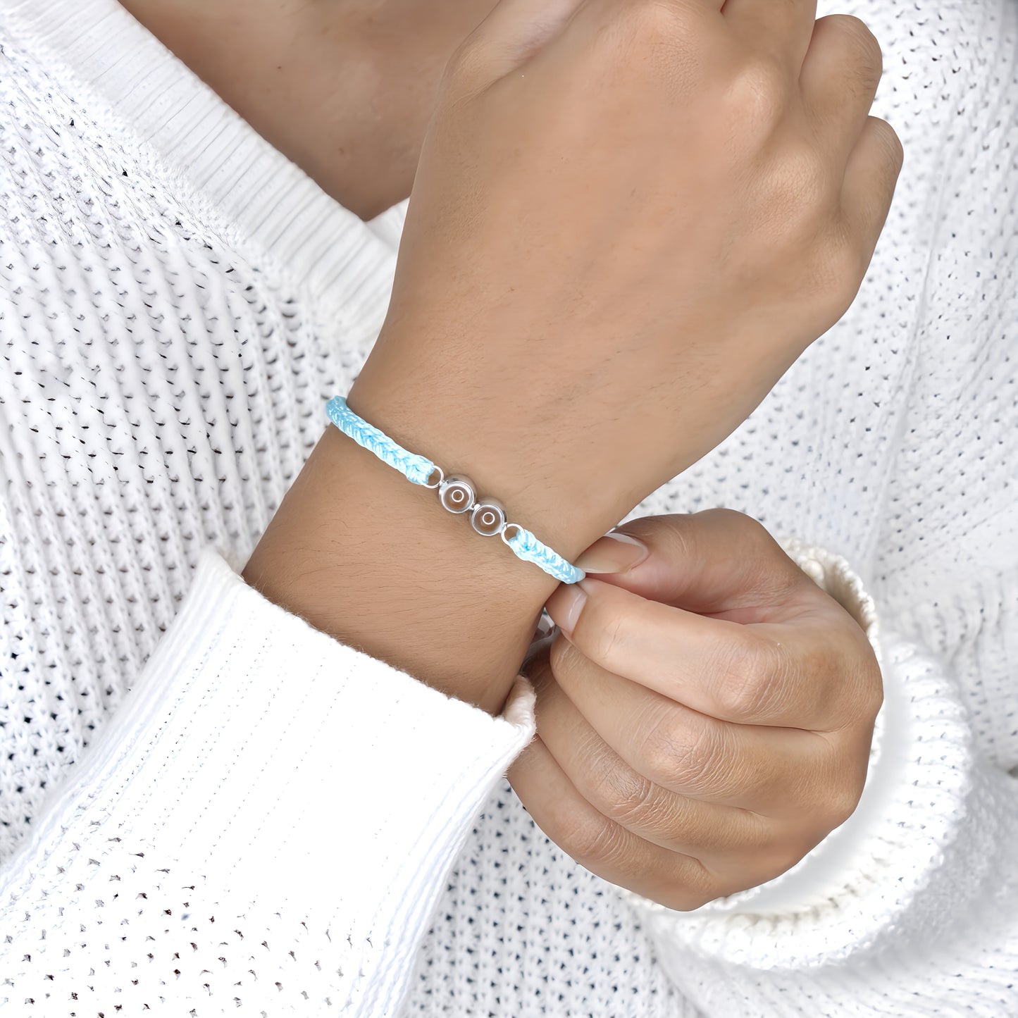 pulsera de cuerda de doble proyección