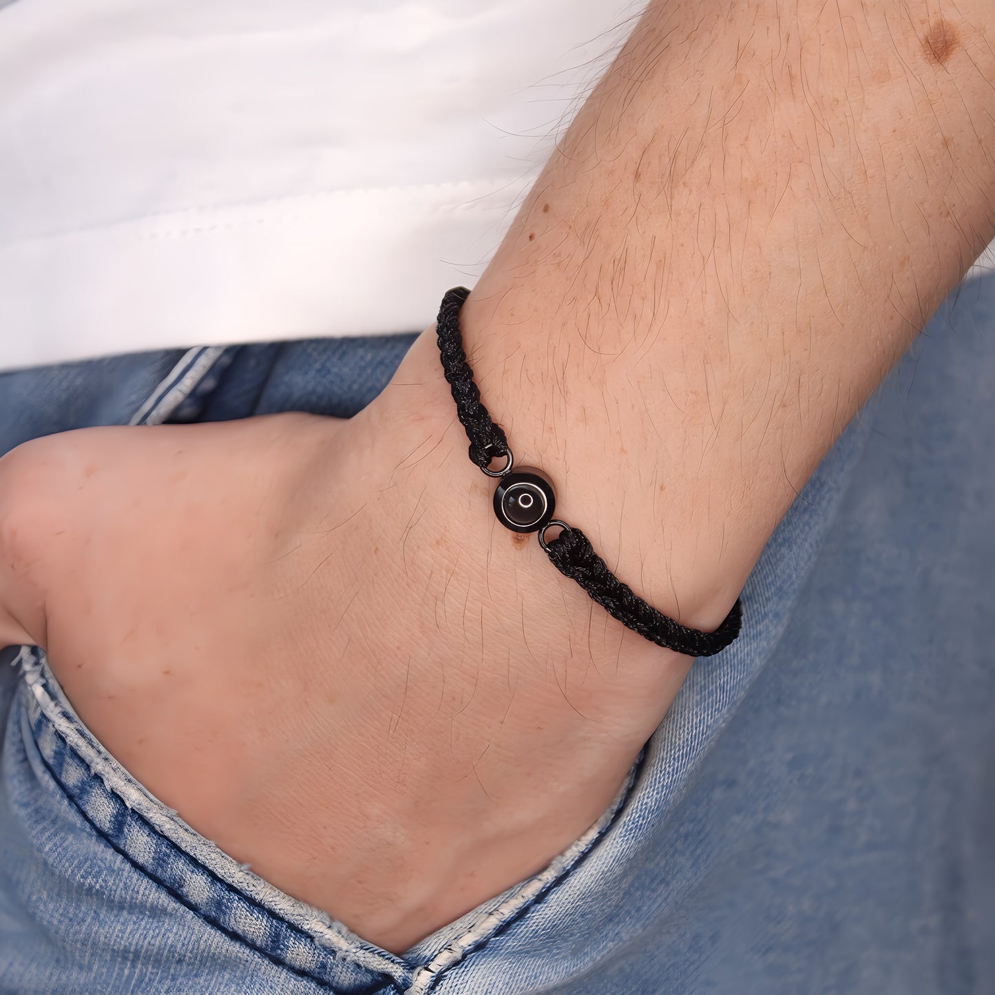 pulsera de proyección circular de cuerda más vendida