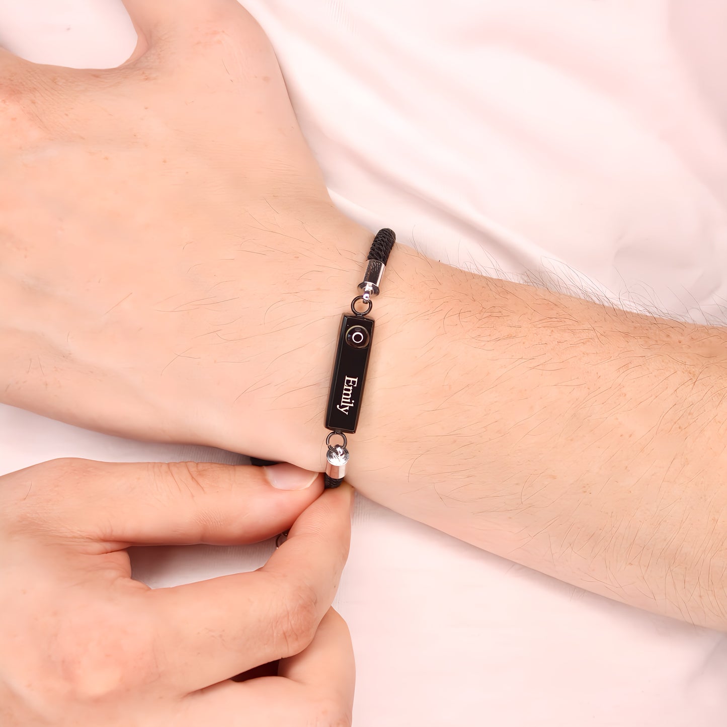 pulseira de projeção de corda especial gravada