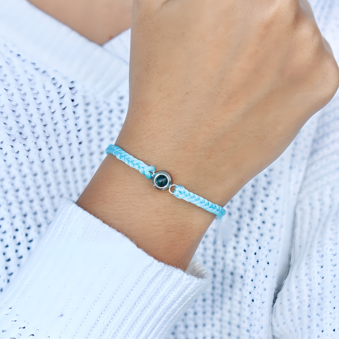pulsera de proyección circular de cuerda más vendida