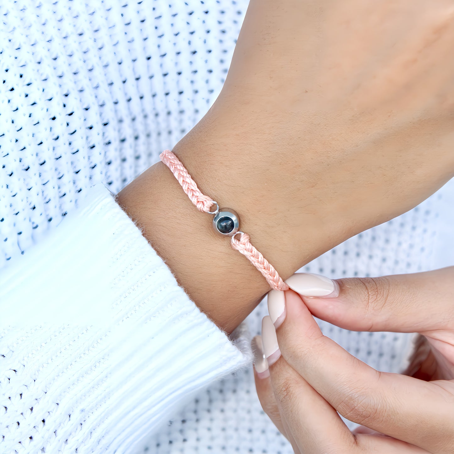 pulsera de proyección circular de cuerda más vendida