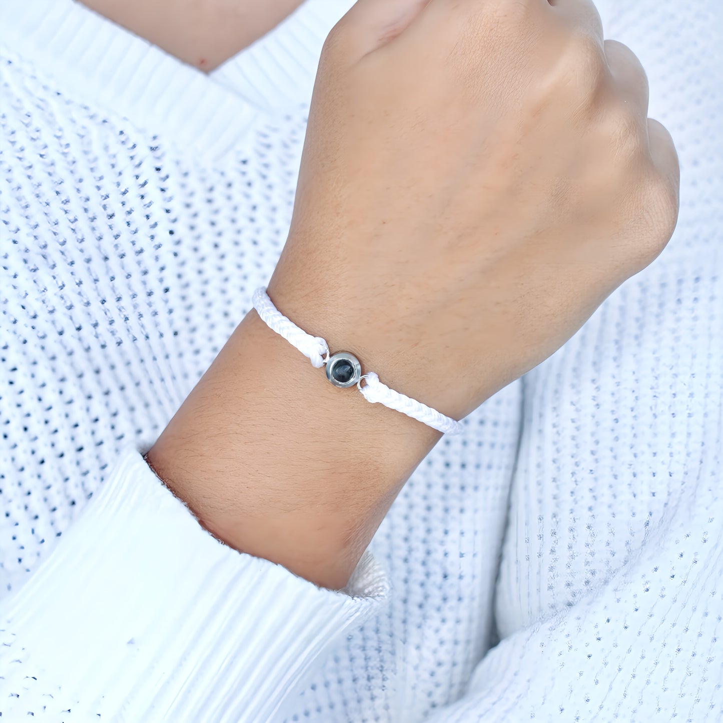 pulsera de proyección circular de cuerda más vendida