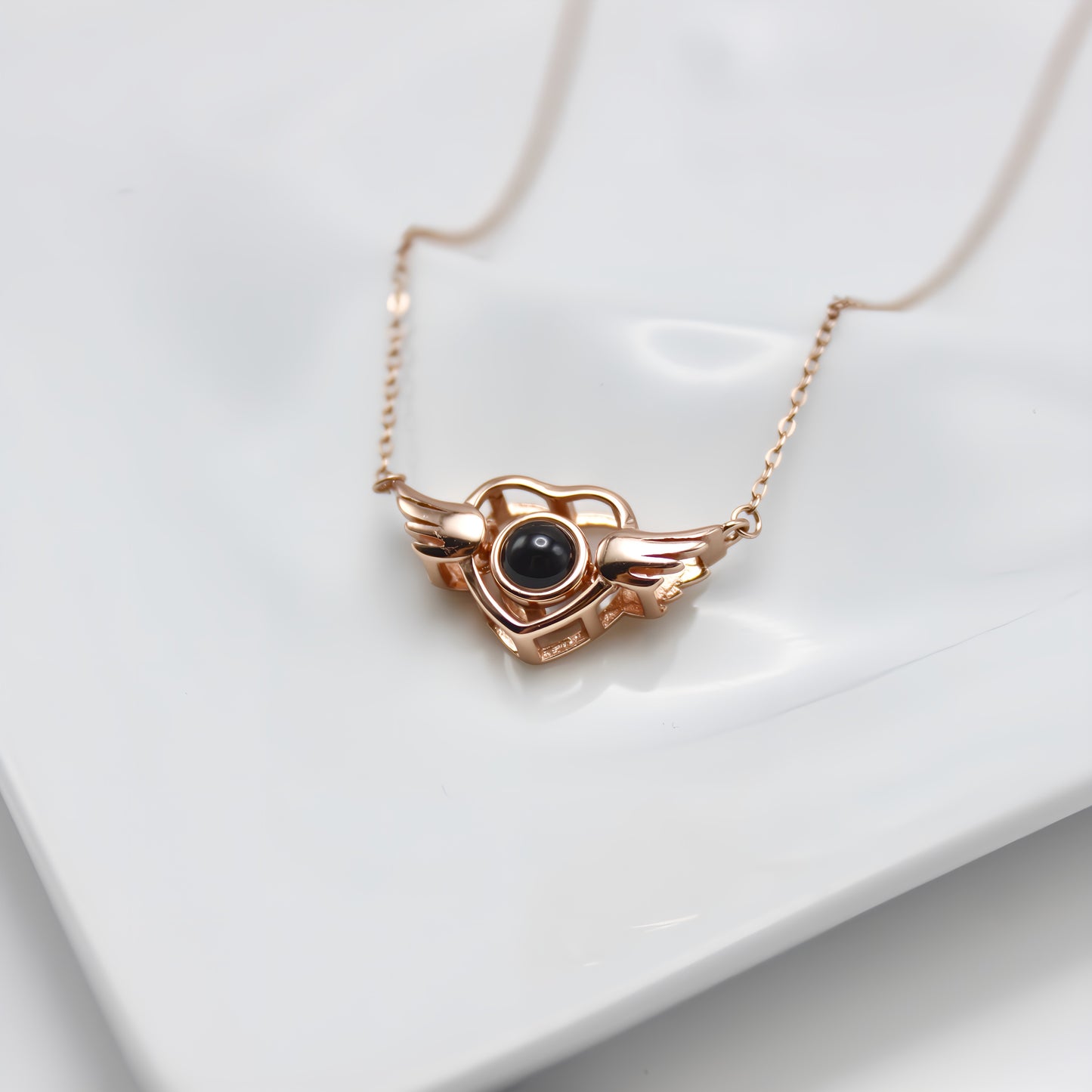 colar de projeção de amor celestial