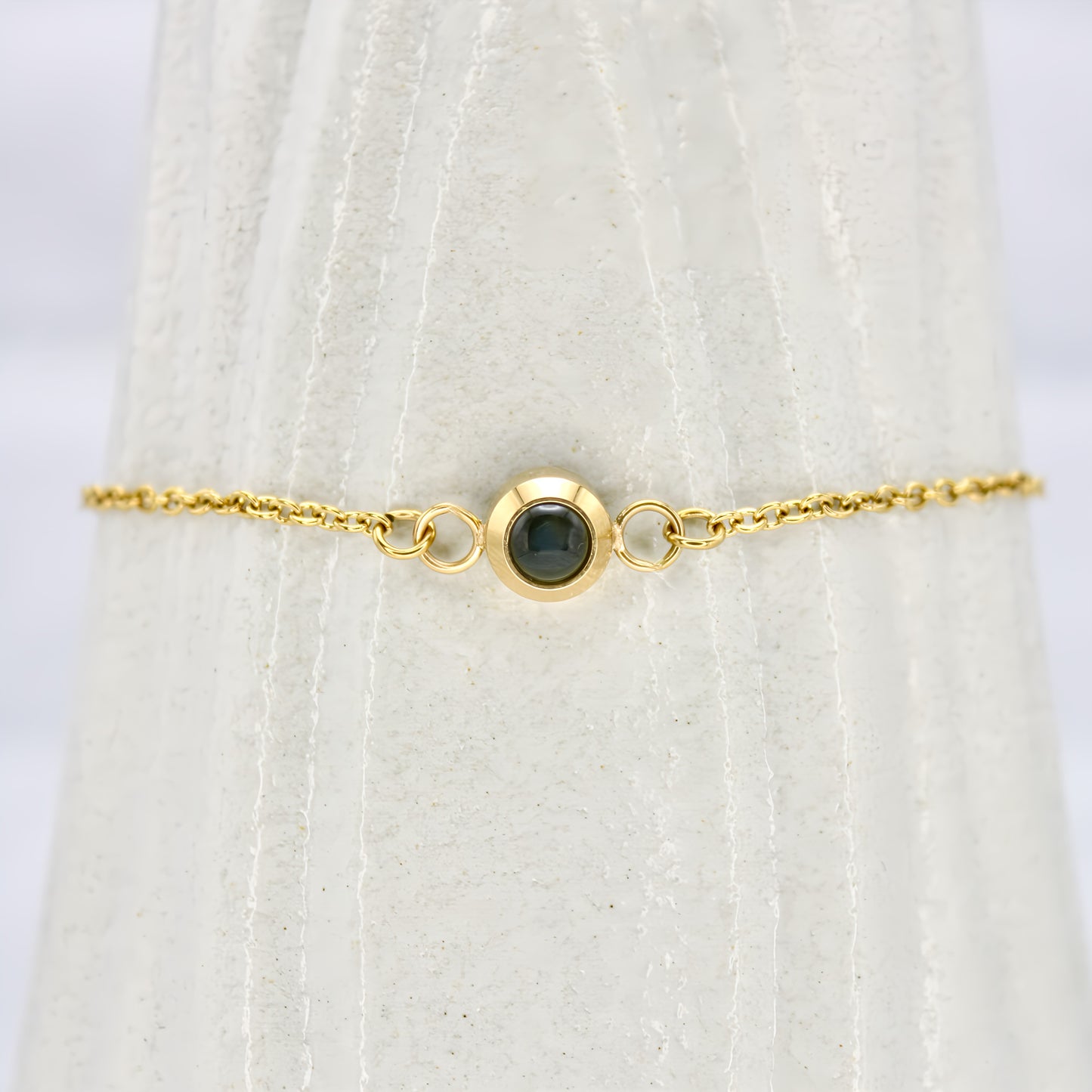 pulsera de proyección de cadena minimalista