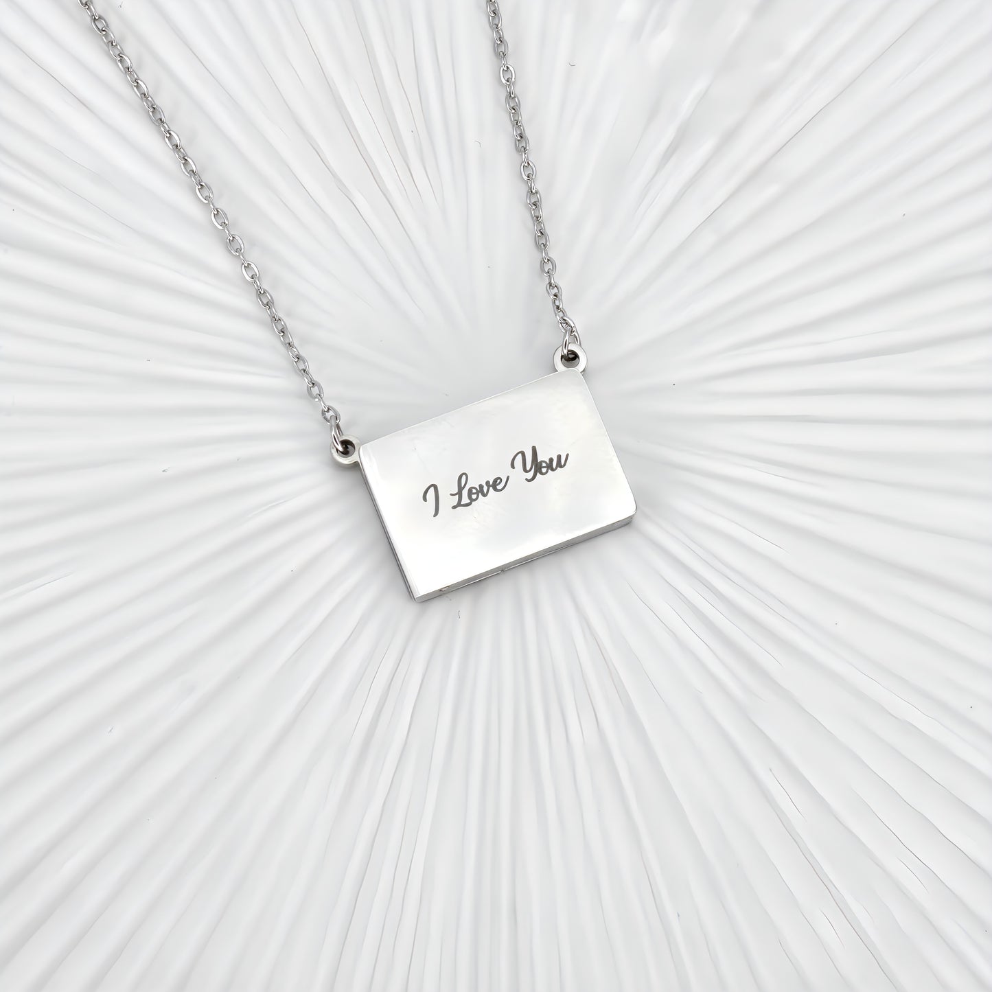 slider photo locket necklace