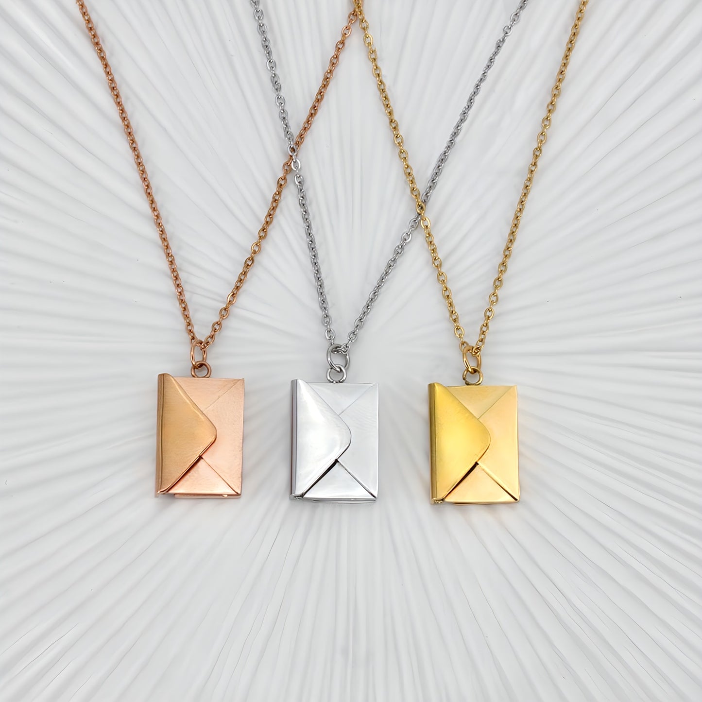 letter photo locket necklace