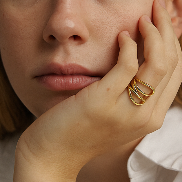 summer wave ring