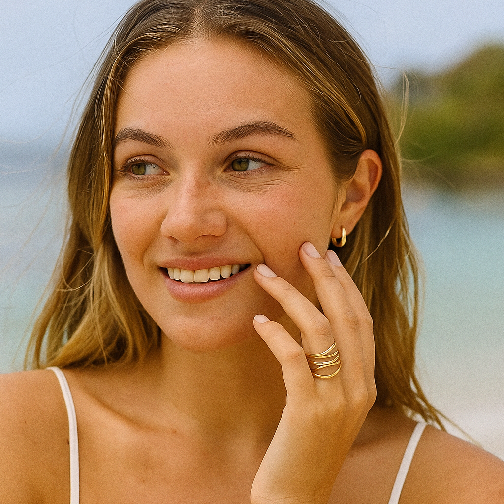 summer wave ring