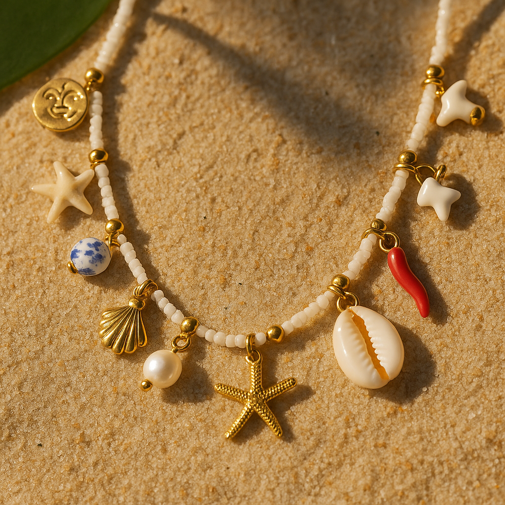 summer beach necklace