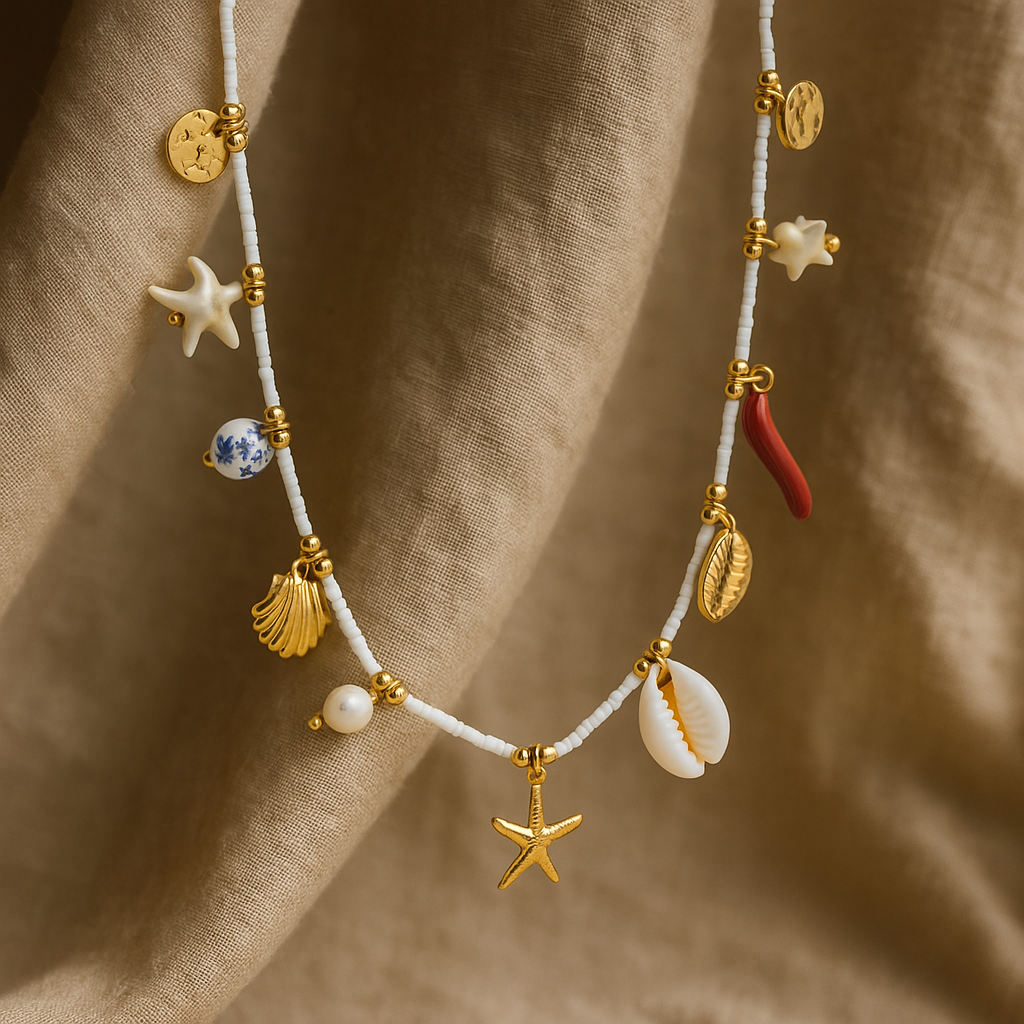 summer beach necklace