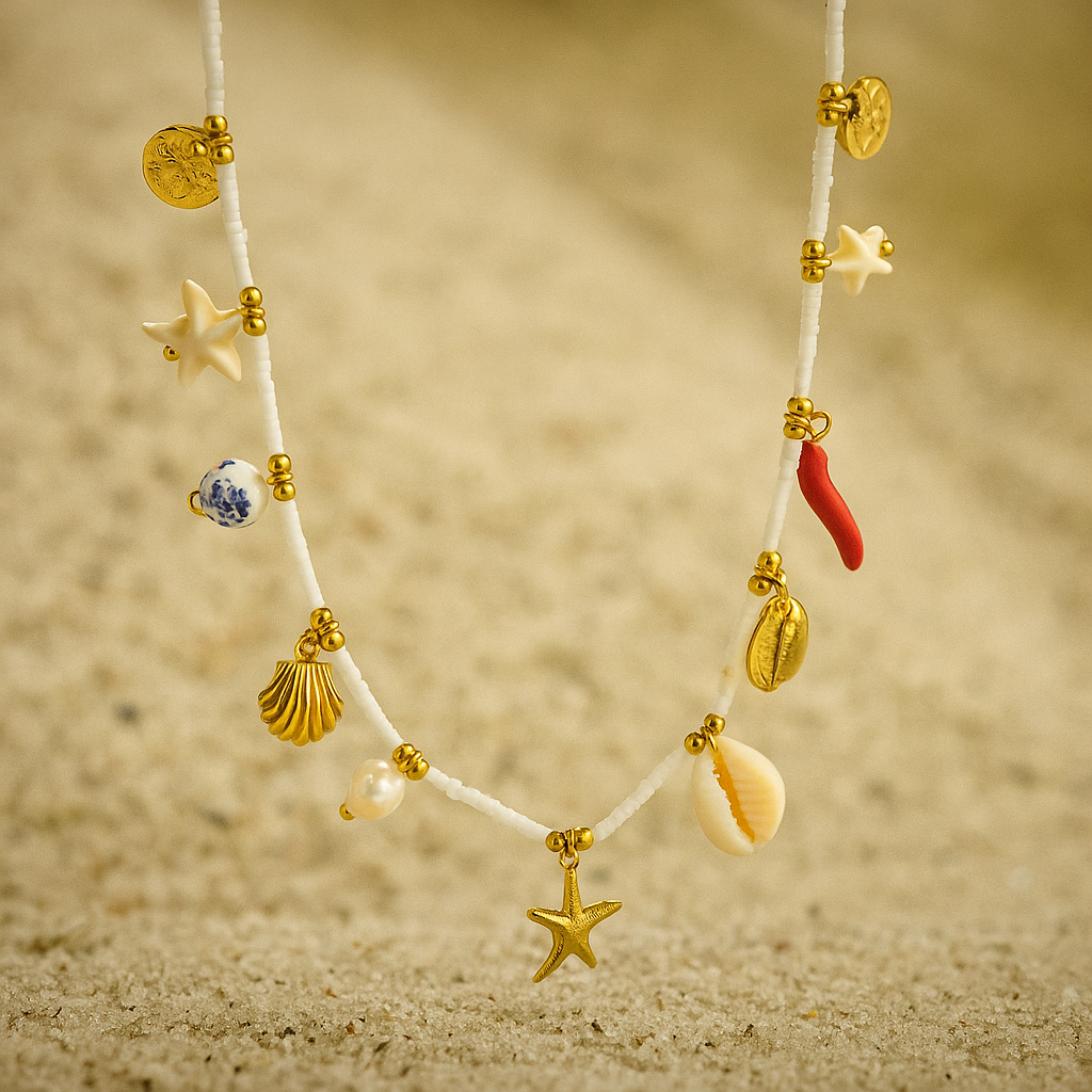 summer beach necklace