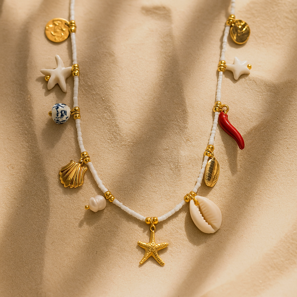 summer beach necklace