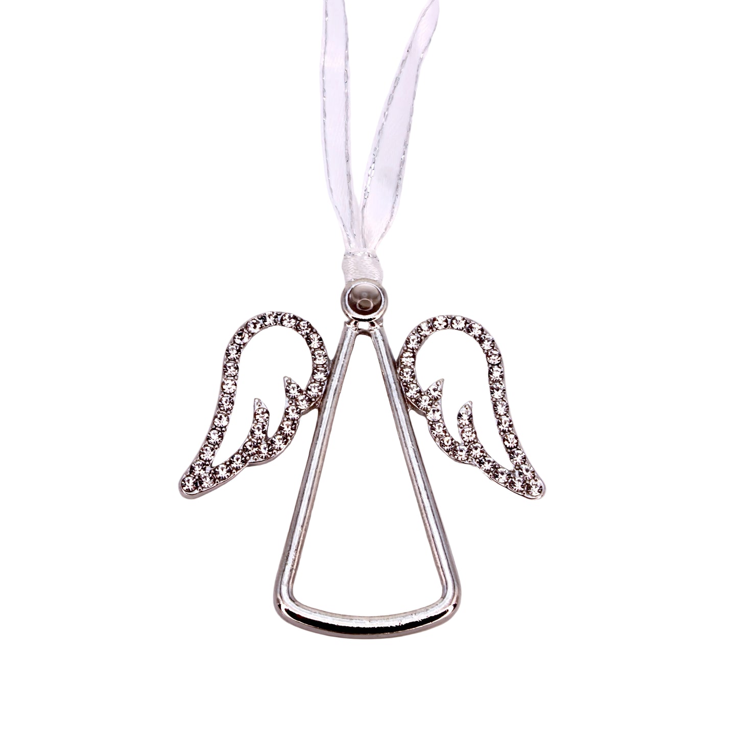 angel projection christmas ornament