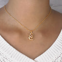 Camera Pendant Projection Necklace