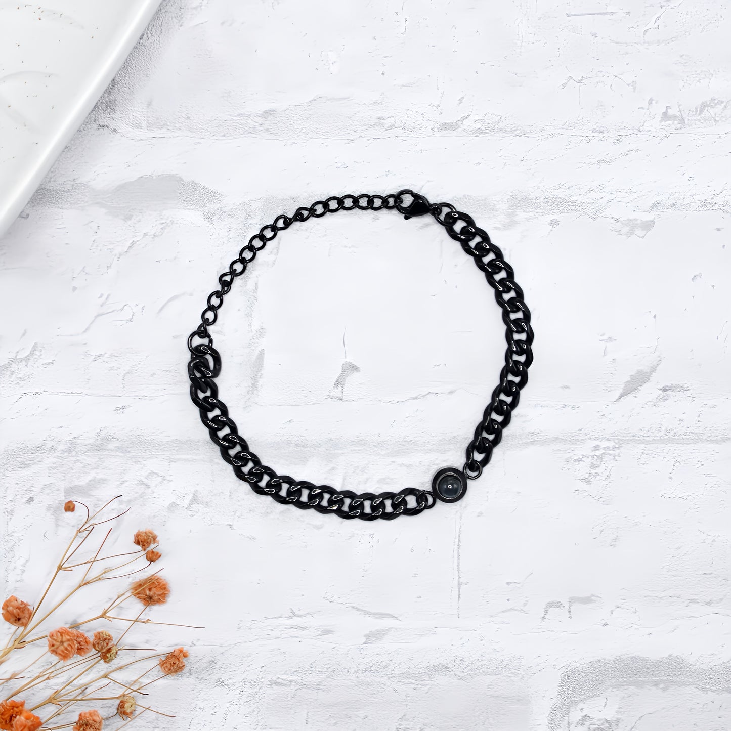 bring your memories to life with our photo bracelet for men