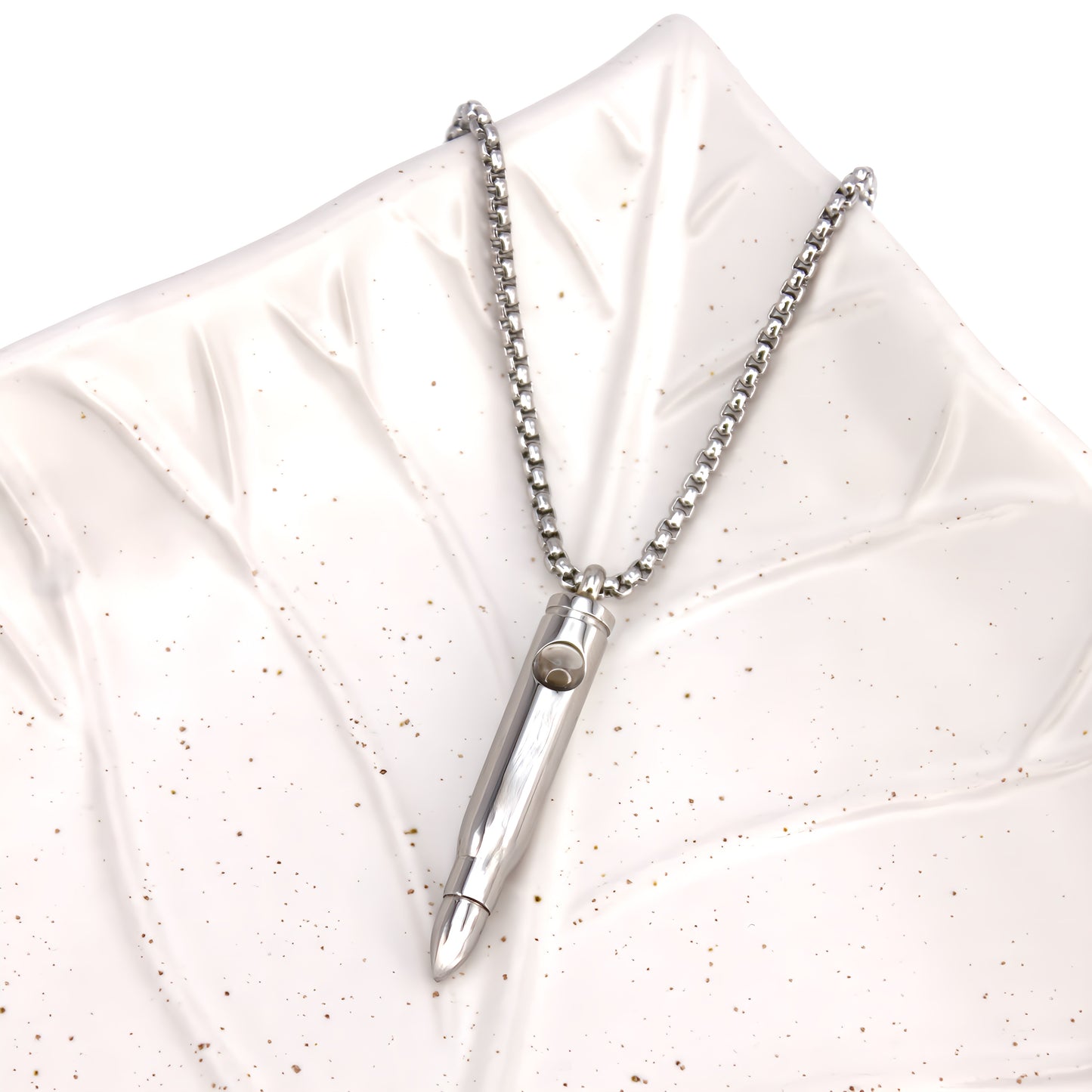 strong bullet projection necklace