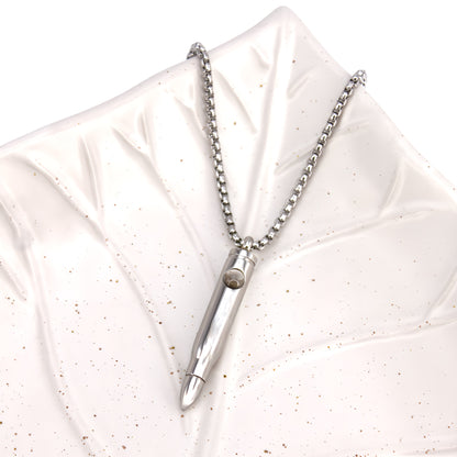 Strong Bullet Projection Necklace