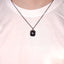 Square Pendant Projection Necklace