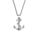 Strong Anchor Projection Necklace
