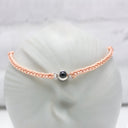 Pulsera de proyección circular de cuerda más vendida 