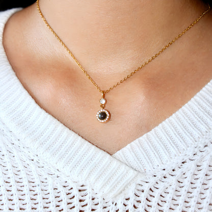 Globe Projection Necklace