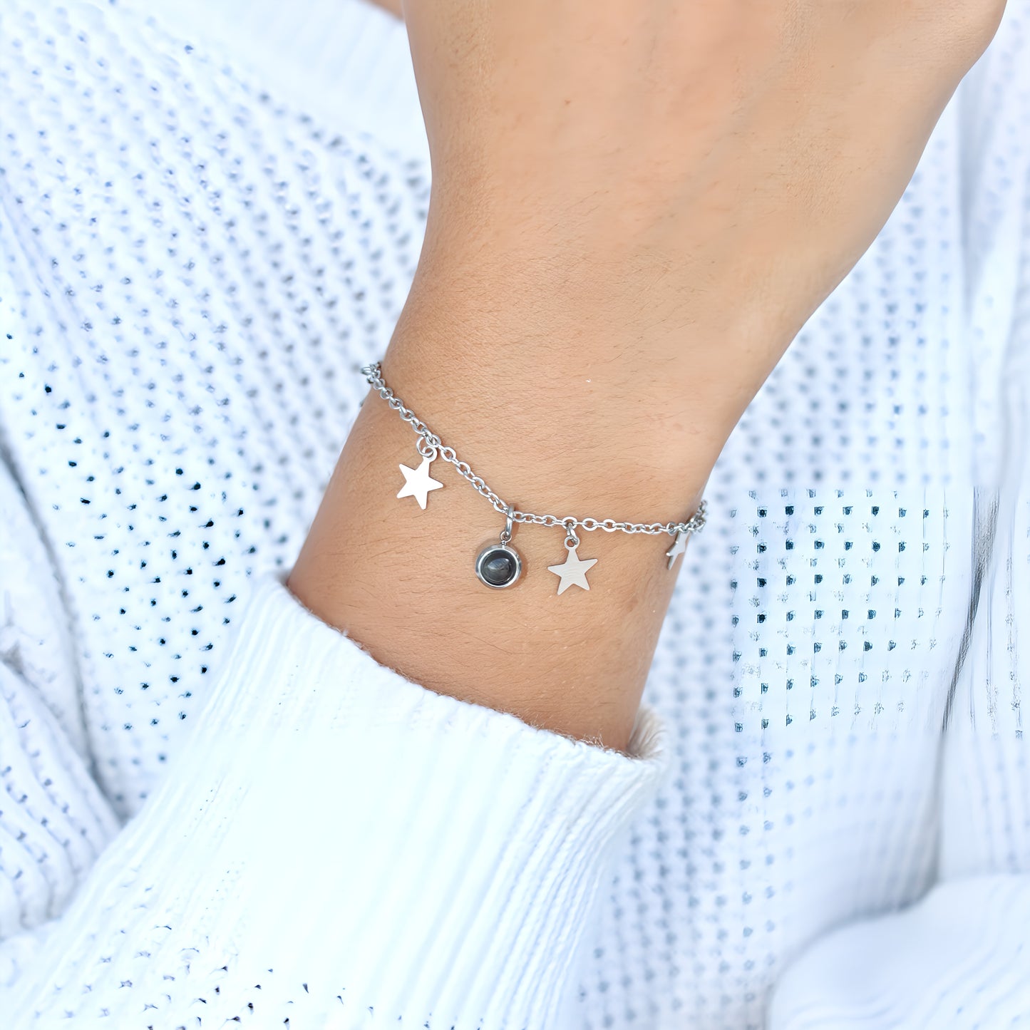 pulsera de proyección de estrellas celestes