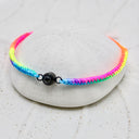 Pulseira de projeção de corda Forever Rainbow 