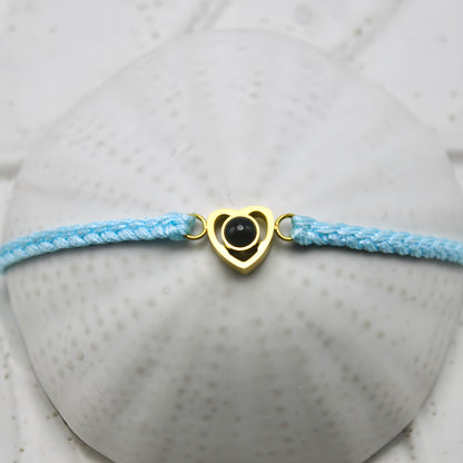 Pulsera de proyección de cuerda de corazón especial