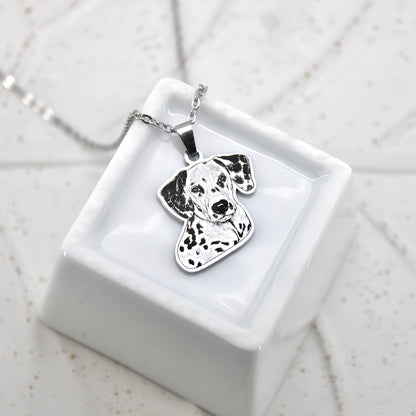 Minimalist Pet Engraved Necklace