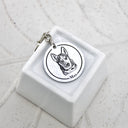 Tag Pet Engraved Keychain