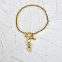 Pet Engraved Chain Bracelet