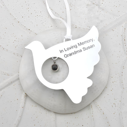 Dove Projection Christmas Ornament