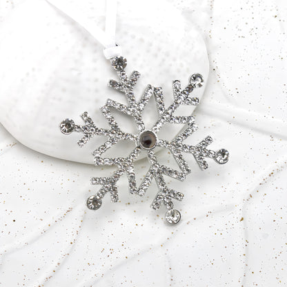 Snowflake Projection Christmas Ornament