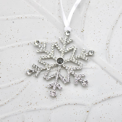 Snowflake Projection Christmas Ornament