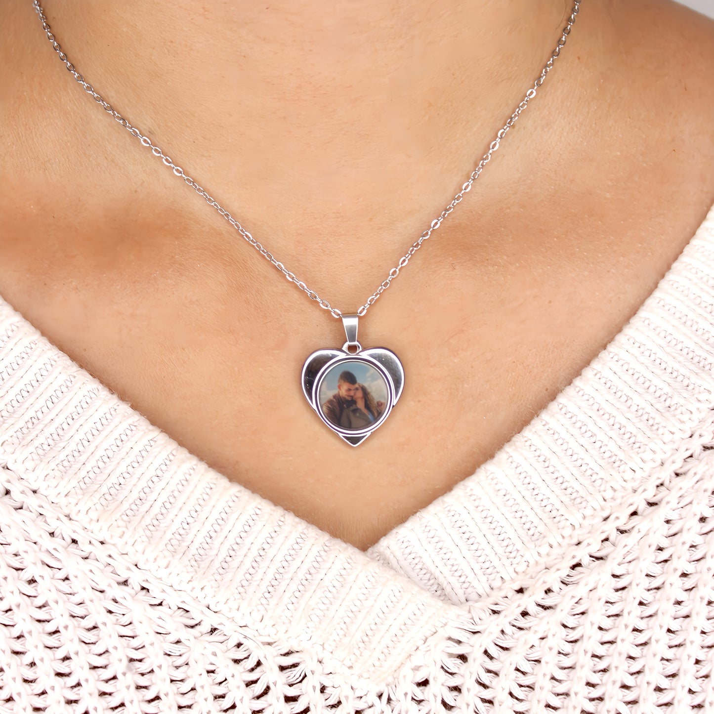 heart magic heat necklace