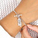 Pet Engraved Chain Bracelet