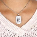 Tag Pet Engraved Necklace
