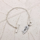 Pet Engraved Chain Bracelet