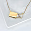 Slider Photo Locket Necklace