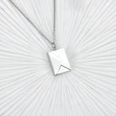 Letter Photo Locket Necklace