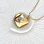 Letter Photo Locket Necklace