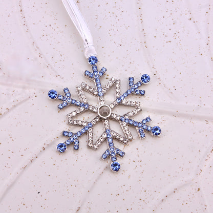 Snowflake Projection Christmas Ornament