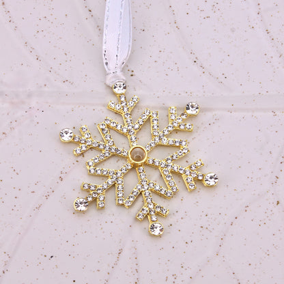 Snowflake Projection Christmas Ornament