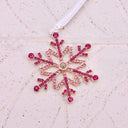 Snowflake Projection Christmas Ornament