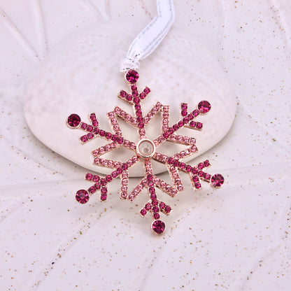 Snowflake Projection Christmas Ornament