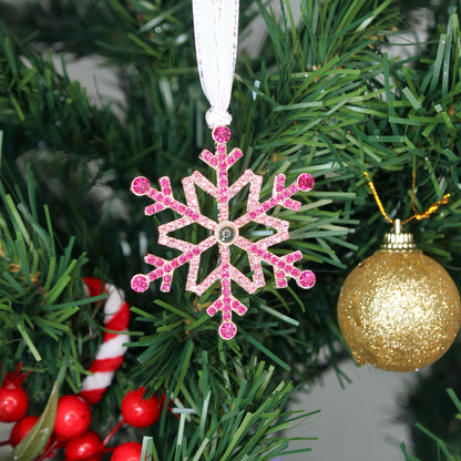 Snowflake Projection Christmas Ornament