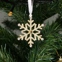 Snowflake Projection Christmas Ornament