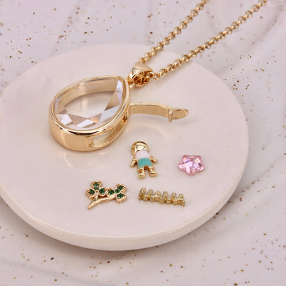 Teardrop Mother's Necklace