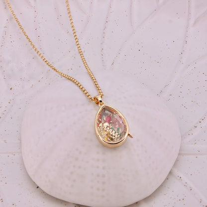 Teardrop Mother's Necklace